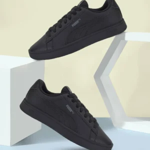 Black & White Lace-Up Shoes for Men & Women