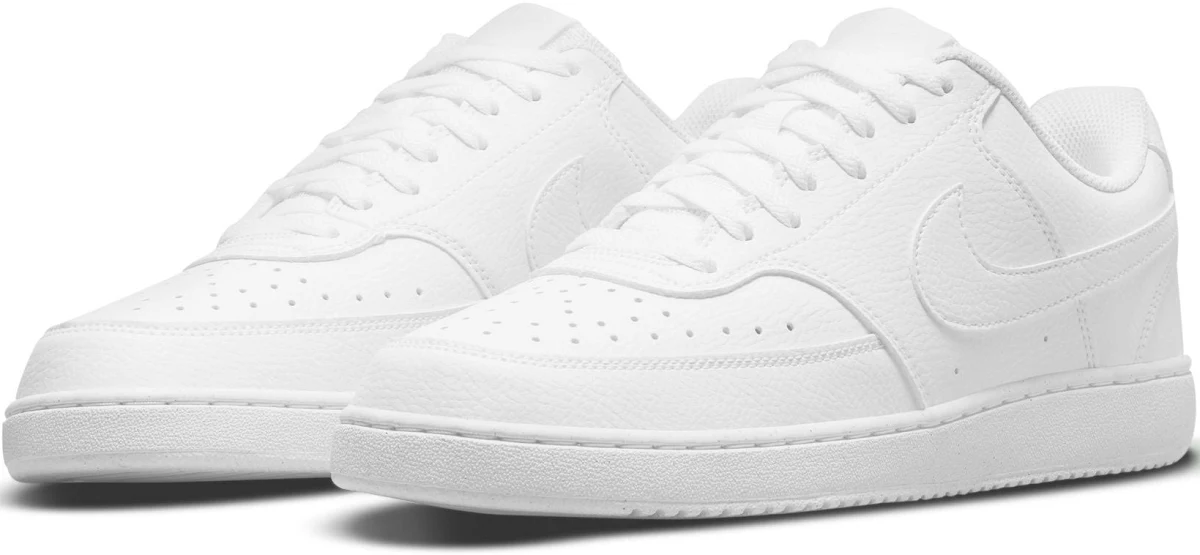 Nike Court Vision Low Top Sneakers - White/Black