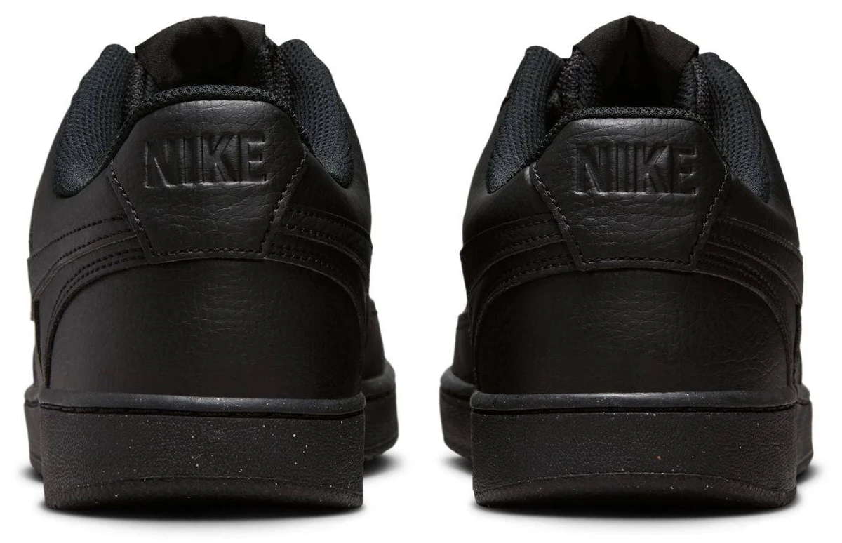 Nike Court Vision Low Top Sneakers - White/Black - Image 7